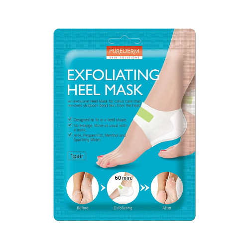 Purederm Purederm Exfoliating Heel Mask 1 pair