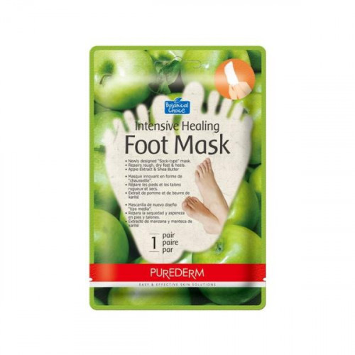 Purederm Intensive Healing Foot Mask Kojinės su kojas minkštinančiu ir maitinančiu poveikiu