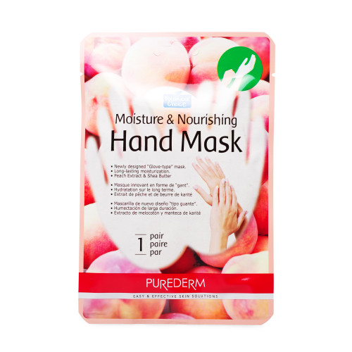 Purederm Moisture & Nourishing Hand Mask Drėkinamoji ir maitinamoji rankų kaukė-pirštinės