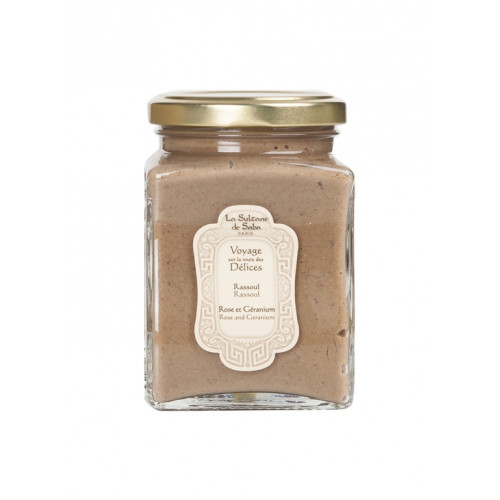 La Sultane De Saba La Sultane De Saba Rassoul Rose and Geranium Lava Clay 300g