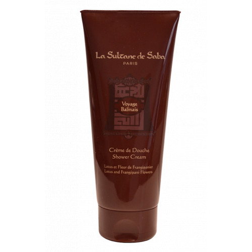 La Sultane De Saba Voyage Balinais Lotus and Frangipani Flowers Shower Cream 200ml
