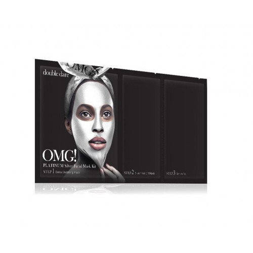 OMG OMG Platinum Silver Facial Mask Kit 18g+10g