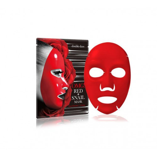 OMG Red+Snail Mask 1 pc.