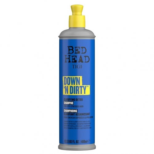 Tigi Bed Head Down N' Dirty Clarifying Detox Shampoo Giliai valantis šampūnas