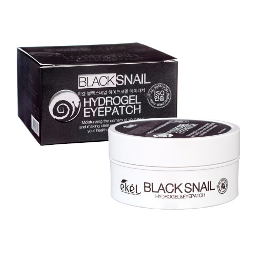 Ekel Black Snail Eye Patch  60pcs.