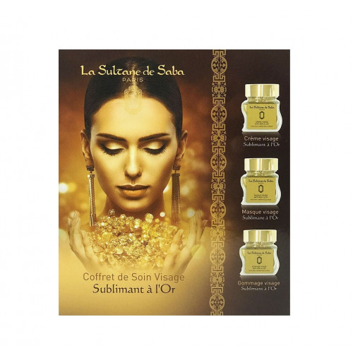 La Sultane De Saba 23 Carat Gold Facial Gift Set 23 Karatų aukso veido priežiūros rinkinys