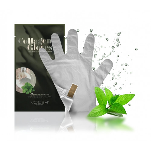 VOESH VOESH PHYTO Collagen Gloves Peppermint 1 pair