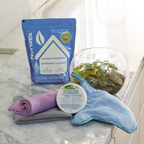 Norwex TOP 5 gaminių komplektas (su skalbimo milteliais)  Rinkinys