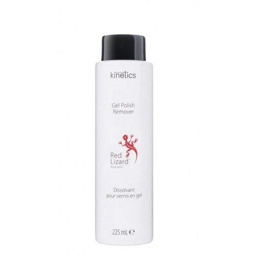 Kinetics Gel Polish Remover Red Lizard with Aloe Vera Alavijų kvapo gelio lako valiklis