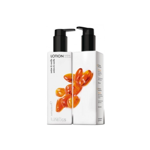 Kinetics Hand & Body Lotion Amber & Vanilla Roku un ķermeņa losjons