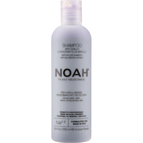 Noah 1.9 Anti-Yellow Shampoo Geltonus atspalvius neutralizuojantis šampūnas