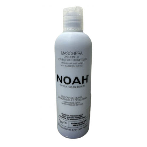 Noah 2.6 Anti-Yellow Hair Mask Geltonus tonus neutralizuojanti plaukų kaukė