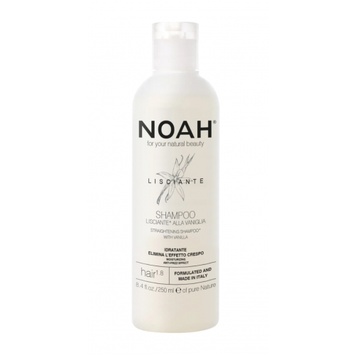 Noah 1.8 Straightening Shampoo With Vanilla Tiesinamasis šampūnas