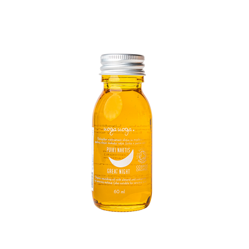 Uoga Uoga Uoga Uoga Great Night Organic Nourishing Oil for Removing Makeup 60ml