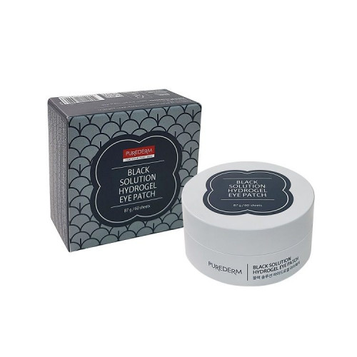 Purederm Black Solution Hydrogel acu maska