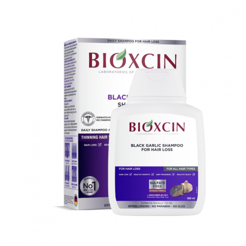 Bioxcin Dermagen Black Garlic Shampoo for Hair Loss