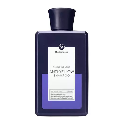 HH Simonsen Shine Bright Anti-Yellow Shampoo Šampūnas šviesintiems plaukams