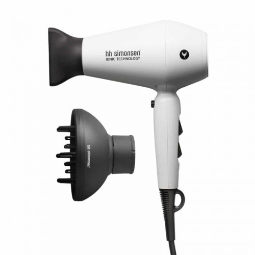 HH Simonsen Compact Dryer White Pearl Limited Edition Plaukų