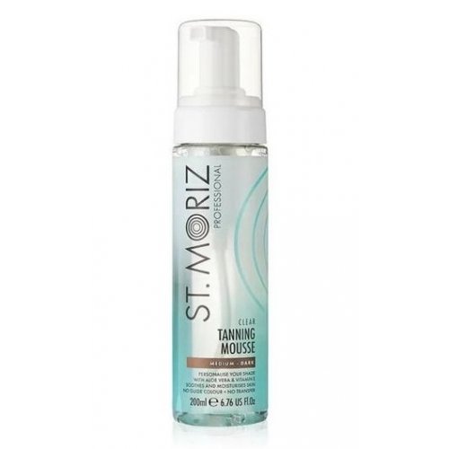 St. Moriz Medium Dark Tanning Mousse Paštonējošas dzidrās putas vidēji tumšām iedegumam
