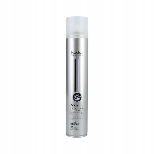 Kadus Professional Lock It Extreme Strong Hold Spray Labai stiprios fiksacijos plaukų lakas