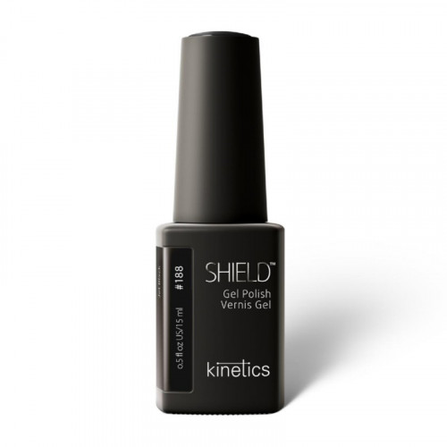 Kinetics Shield Gel Polish 15ml Jet Black #188