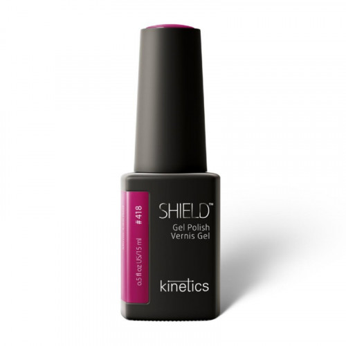 Kinetics Shield Gel Polish 15ml Mirror-Like Red #418