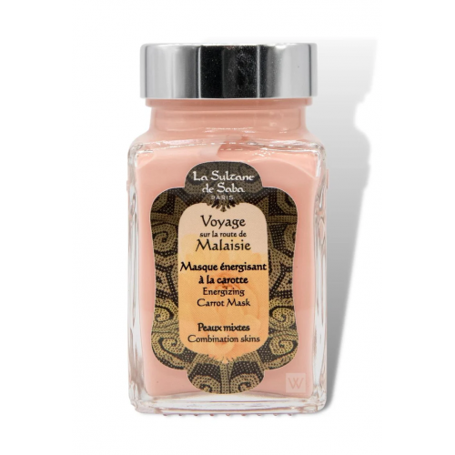 La Sultane De Saba Combination Skins Energizing Carrot Mask Energizuojanti kaukė su morkomis
