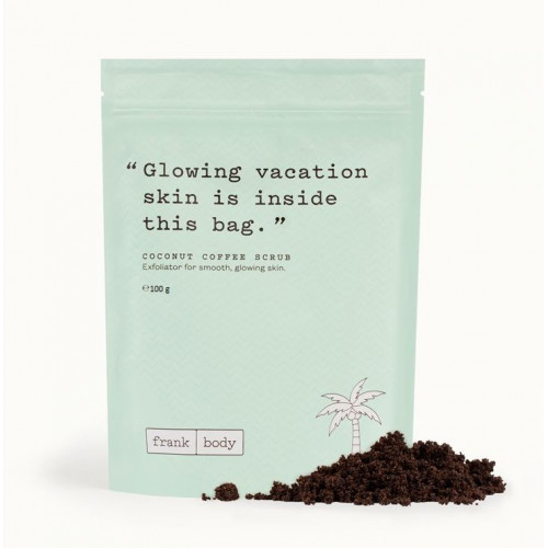 Frank Body Coconut Coffee Scrub Kūno šveitiklis 100g