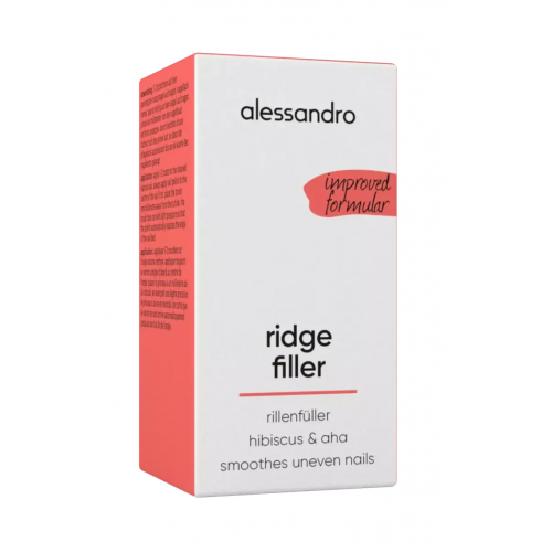 Alessandro Ridge Filler Išlyginamasis nagų lako pagrindas
