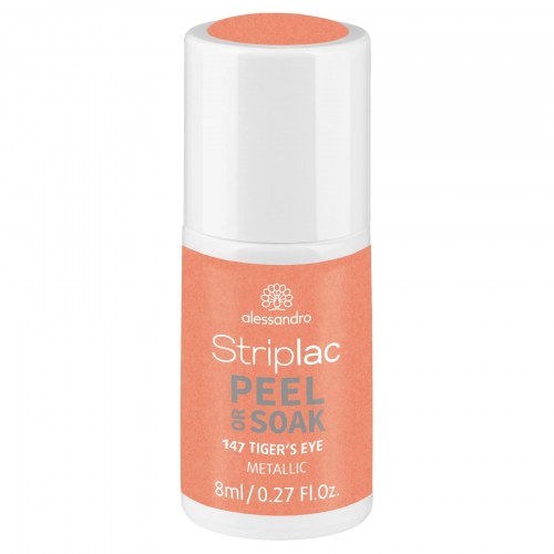 Alessandro Alessandro Striplac Peel Or Soak 8ml 147 Tiger's Eye