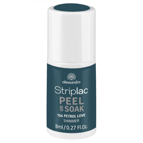 Alessandro Alessandro Striplac Peel Or Soak 8ml 156 Petrol Love