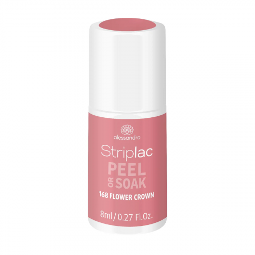 Alessandro Alessandro Striplac Peel Or Soak 8ml 168 Flower Crown