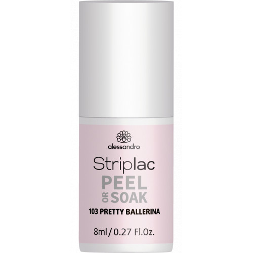 Alessandro Alessandro Striplac Peel Or Soak 8ml 103 Pretty Ballerina