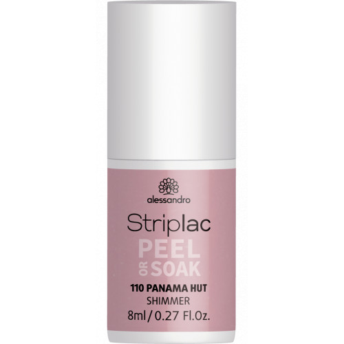 Alessandro Alessandro Striplac Peel Or Soak 8ml 110 Panama Hut - Shimmer