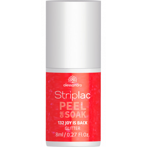 Alessandro Alessandro Striplac Peel Or Soak 8ml 132 Joy Is Back - Glitter