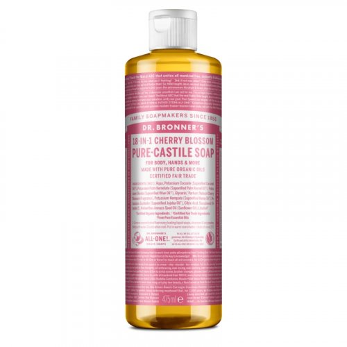 Dr. Bronner's Dr. Bronner's Cherry Blossom Pure Castile Organic Soap 475ml