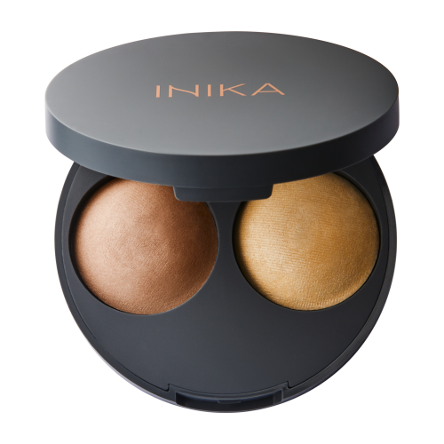 Inika Organic Baked Contour Duo Kompaktinė kontūravimo priemonė