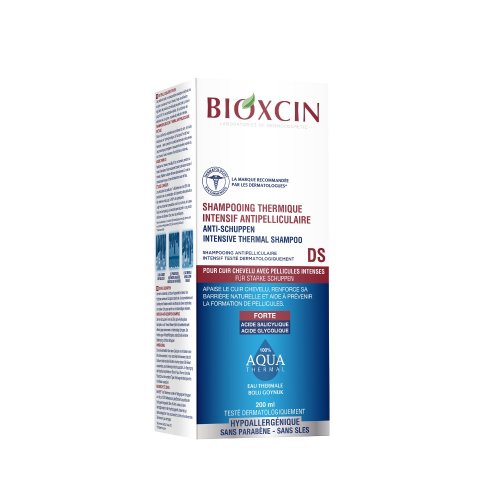 Bioxcin Dermagen Anti-Dandruff Intensive Thermal Shampoo Šampūnas nuo intensyvaus pleiskanojimo