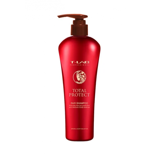 T-LAB Professional Total Protect Duo Shampoo Dažytų ar chemiškai apdorotų plaukų šampūnas