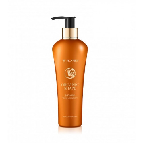 T-LAB Professional Organic Shape Duo Mask Garbanotų ar sunkiai suvaldomų plaukų kaukė