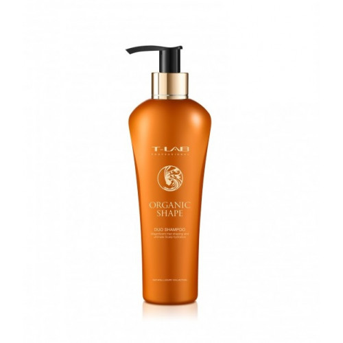 T-LAB Professional Organic Shape Duo Shampoo Garbanotų ar sunkiai suvaldomų plaukų šampūnas