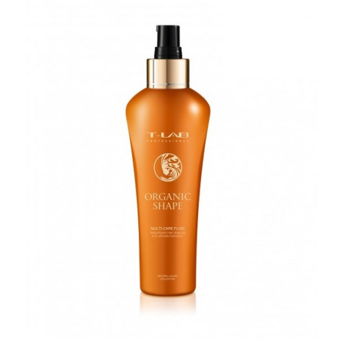 T-LAB Professional Organic Shape Multi - Care Fluid Garbanotų ar sunkiai suvaldomų plaukų daugiafunkcinis fluidas