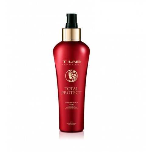 T-LAB Professional Total Protect Hair And Scalp Fluid SPF15 Dažytų ar chemiškai apdorotų plaukų fluidas su apsauga