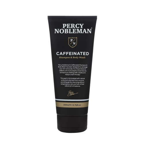 Percy Nobleman Coffeinated Shampoo and Body Wash Šampūnas ir kūno prausiklis su kofeinu