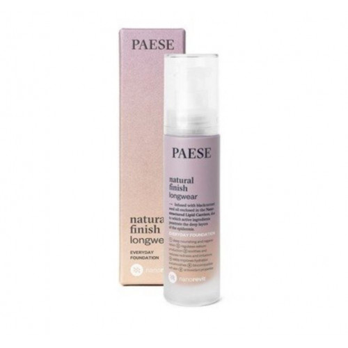 Paese Paese Nanorevit Natural Finish Longwear Foundation 35ml 04 Warm Beige