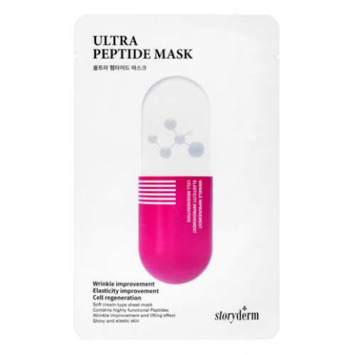 Storyderm Ultra Peptide Mask Lakštinė peptidinė veido kaukė