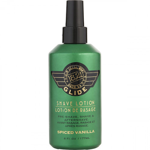 18.21 Man Made Glide Shave Lotion Spiced Vanilla Skutimosi priemonė vyrams