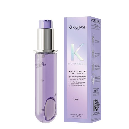 Kerastase Blond Absolu L'Huile Cicagloss Refillable Hair Oil Intensīvi gaišus matus stiprinoša eļļa