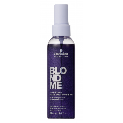 Schwarzkopf Professional BlondMe Bond Repair Purple Spray Conditioner Purškiamas kondicionierius