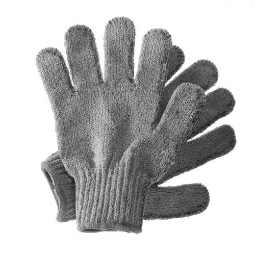 Hydrea London Hydrea London Carbonized Bamboo Exfoliating Gloves 1 pair